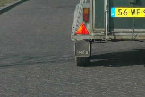 Mistachterlicht verplicht voor aanhangers