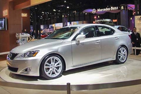 Lexus IS350 met ruim 300 pk