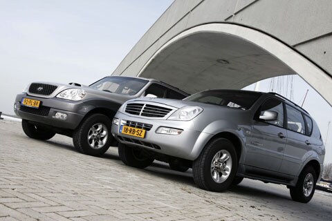 SsangYong Rexton RX 270 ls automaat/Hyundai Terracan 2.9 CRDi Style Version auto
