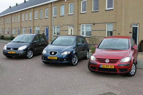 Test: Volkswagen Golf Plus - Seat Altea - Renault Scénic