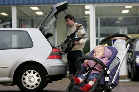 In welke auto past een kinderwagen?