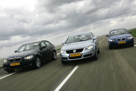 Volkswagen Passat 2.0 TDI - Honda Accord 2.2i CDTi - BMW 320d