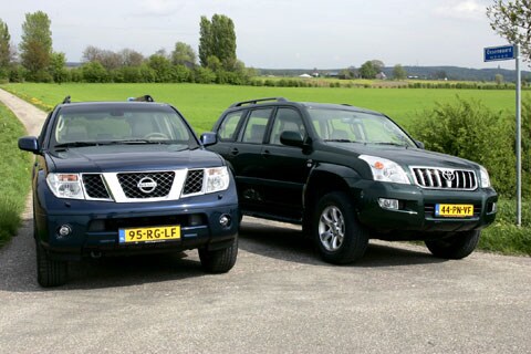 Nissan Pathfinder 2.5 LE – Toyota Land Cruiser 3.0 D4D