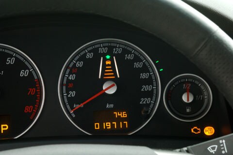 Opel Vectra GTS met file-assistent