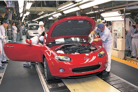 Productie nieuwe Mazda MX-5 gestart