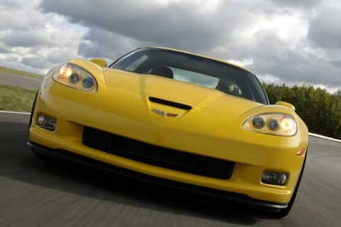 Corvette Z06 supersnel