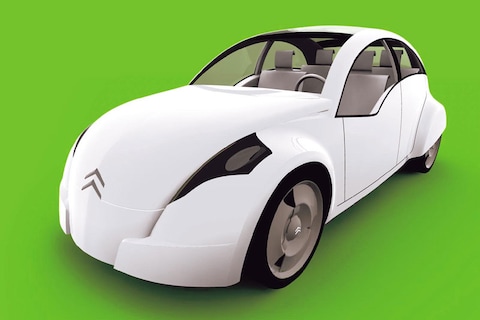 Designstudie voor moderne eend