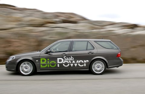 Saab brengt 9-5 Biopower naar Nederland