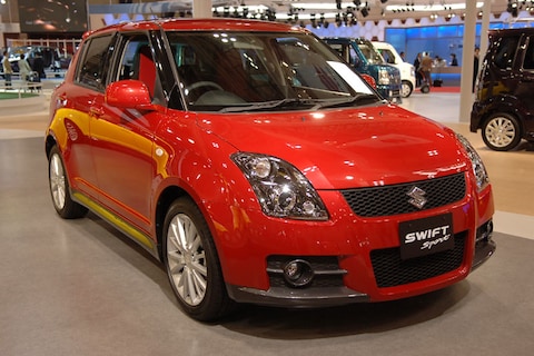 Wachten op snelle Suzuki Swift