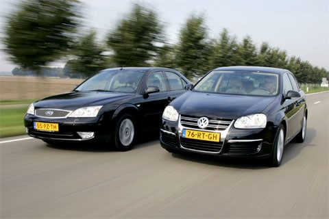 Volkswagen Jetta 1.6 Comfortline / Ford Mondeo 1.8 Platinum