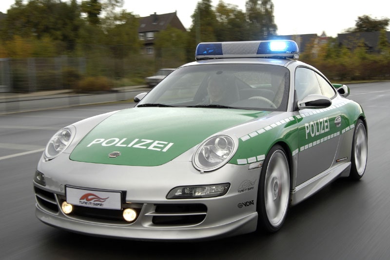 Tech-Art politie Porsche