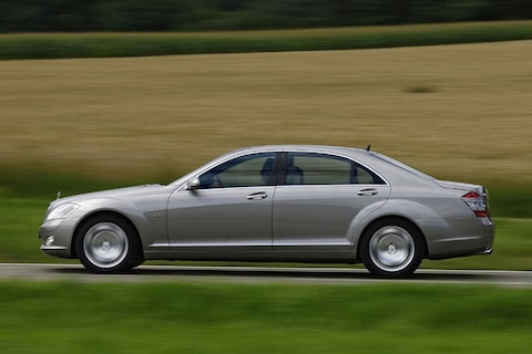 Mercedes S-klasse bepantserd