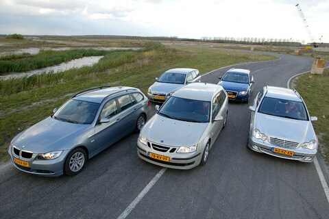Saab 9-3 Sport Estate 1.9 TiD / BMW 320d Touring / Audi A4 Avant 2.0 TDI / Merce