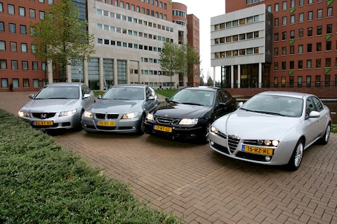 Test: Alfa Romeo 159 - BMW 320d - Honda Accord - Saab 9-3