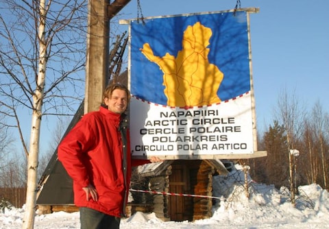 Bij de kerstman thuis