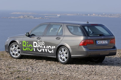 Saab 9-5: 310 pk met bio-ethanol
