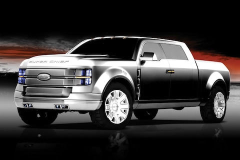 Ford F-250 Super Chief: drie soorten brandstof
