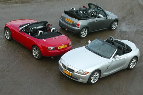 Test: Mazda MX5 - BMW Z4 - Mini Cooper S Cabrio