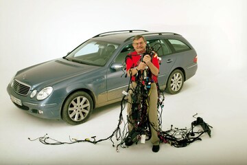 Mercedes E-klasse Combi klokje rond