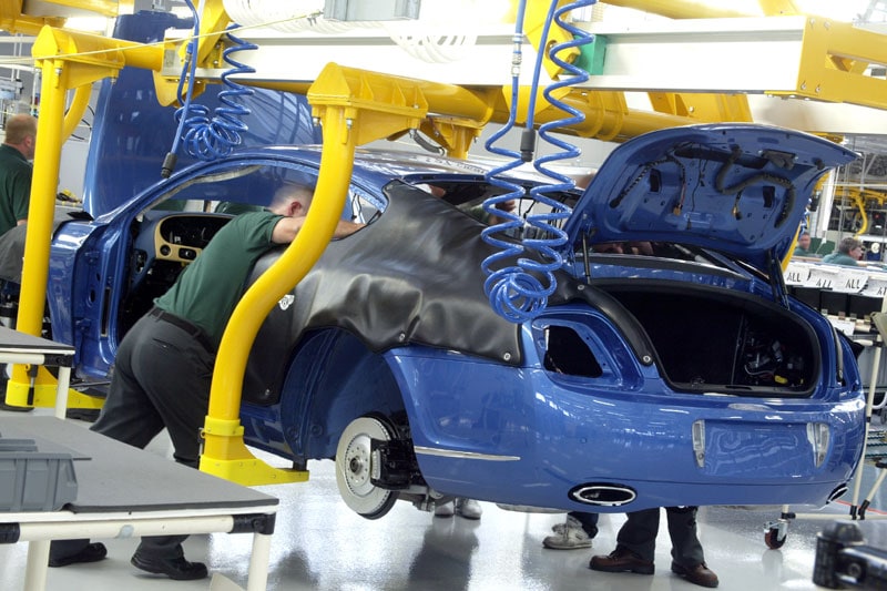 Bentley productie