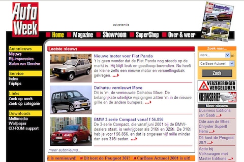 Een nieuwe website geboren