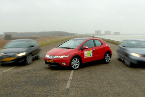 Test: Honda Civic- Audi A3 Sportback - BMW 118i