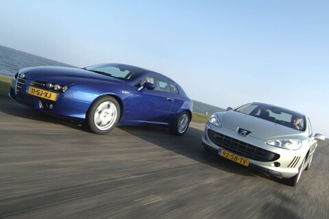 Test: Alfa Romeo Brera 2.2 JTS – Peugeot 407 Coupé 2.2