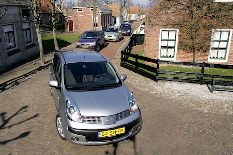 Test: Nissan Note - Mazda 2 1- Ford Fusion - Opel Meriva