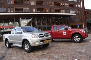 Dubbeltest Nissan Navara/Toyota Hilux