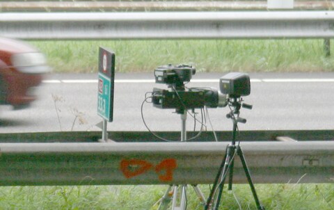 Geflitst in België: geen bon