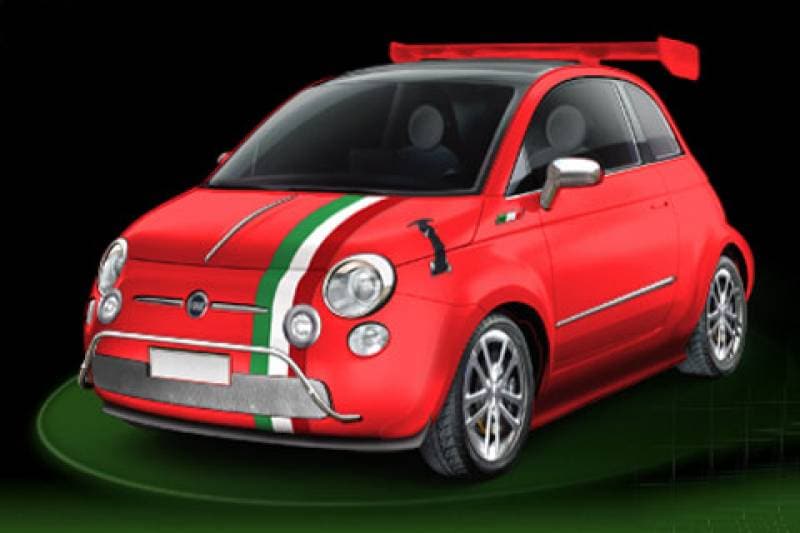 Fiat 500 gepimpt