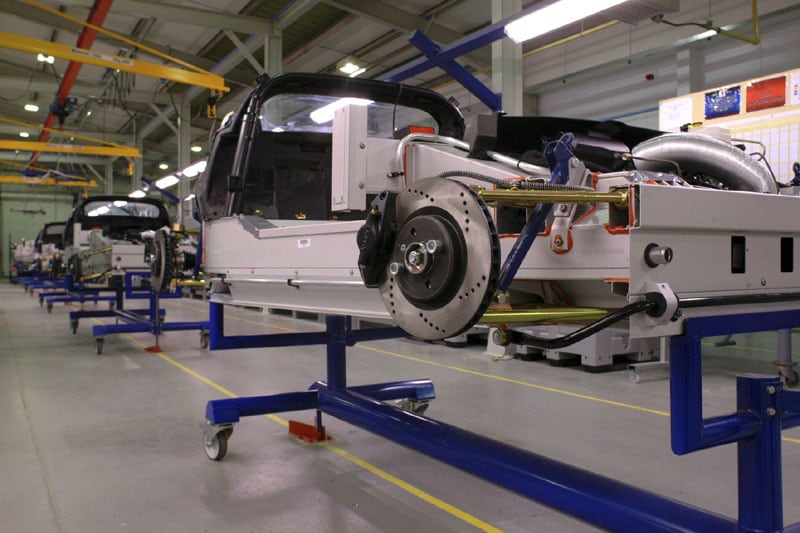 Lotus productielijn