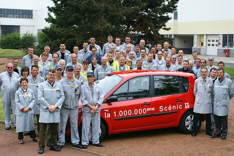 1 miljoen keer Scénic II