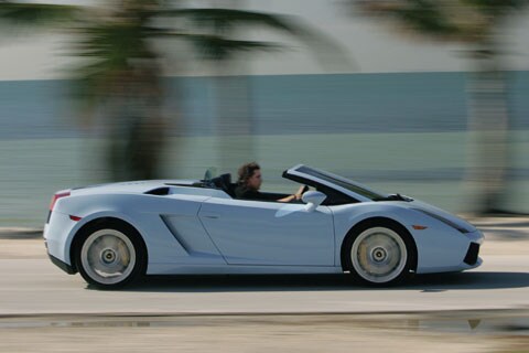 Lamborghini op ramkoers