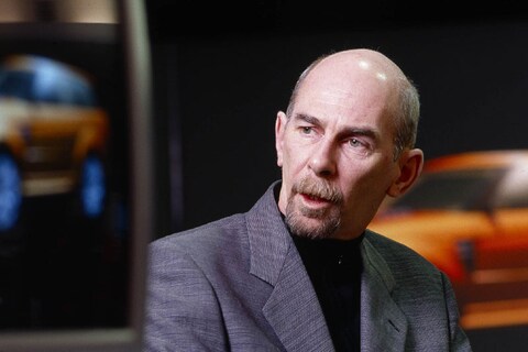 Land Rover-ontwerper met pensioen