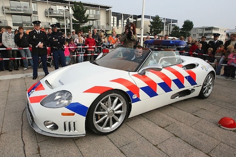 Spyker voor politie Flevoland