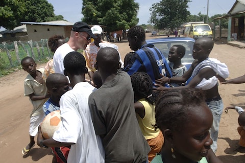 Sinterklaas in Gambia