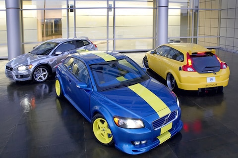 Volvo toont drie dikke C30's