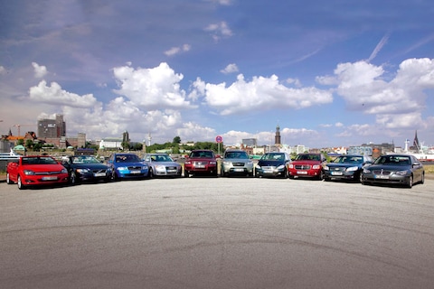 BMW 523i/Chevrolet Epica - Dodge Caliber/Mercedes A 200 CDI - Hyundai Santa Fe/V