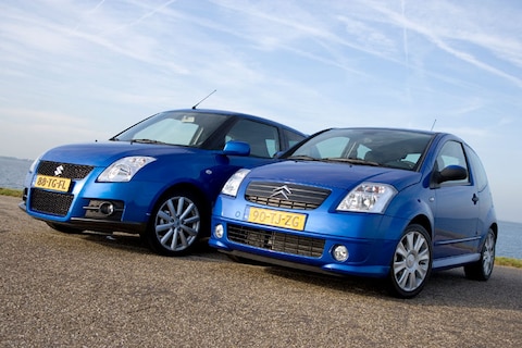 Suzuki Swift 1.6 Sport – Citroën C2 VTS