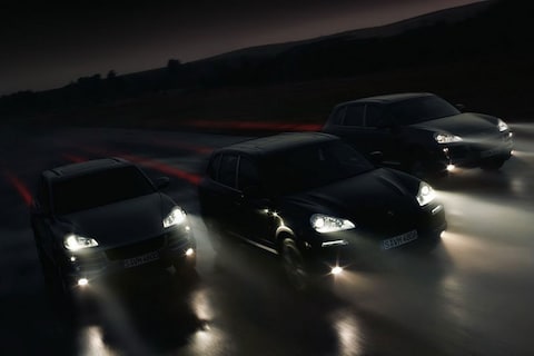 Tipje van de sluier van nieuwe Porsche Cayenne