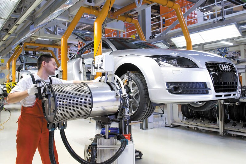 Audi-fabriek in Györ