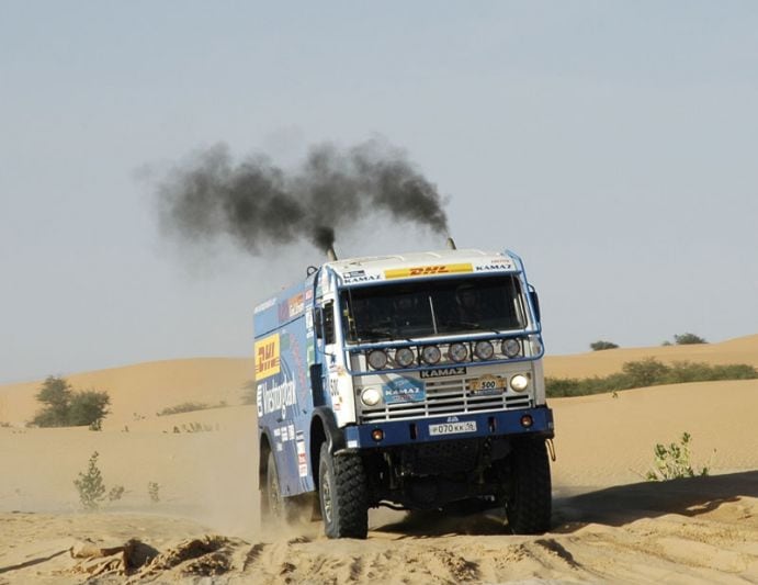 dakar rally truck kamaz