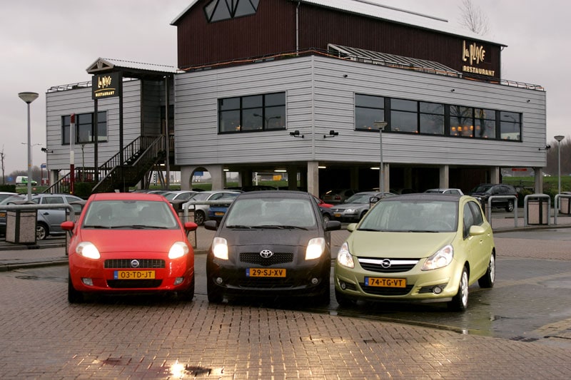 Fiat vs Toyota vs Opel