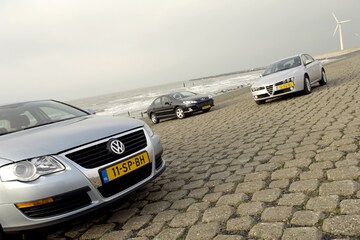 Volkswagen Passat - Peugeot 407 - Alfa Romeo 159