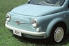Nissan Micra met Fiat 500-ombouw