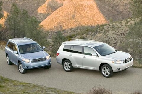 Niet voor Europa: Toyota Highlander