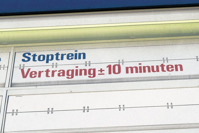 Met de trein