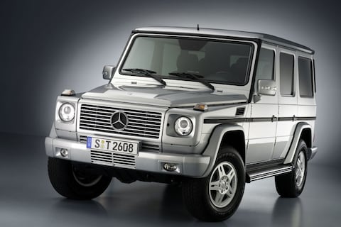 Mercedes G-klasse opgedirkt