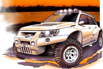 Suzuki Grand Vitara Bandit concept